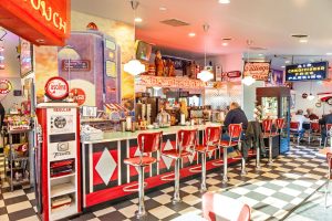 Inside shot of the Nutcracker Family Restaurant in Pataskala, Ohio. 