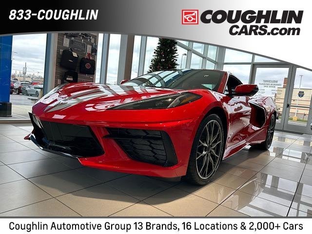A red 2024 Chevrolet Corvette Stingray available at Coughlin Chevrolet of Pataskala in Pataskala, OH.