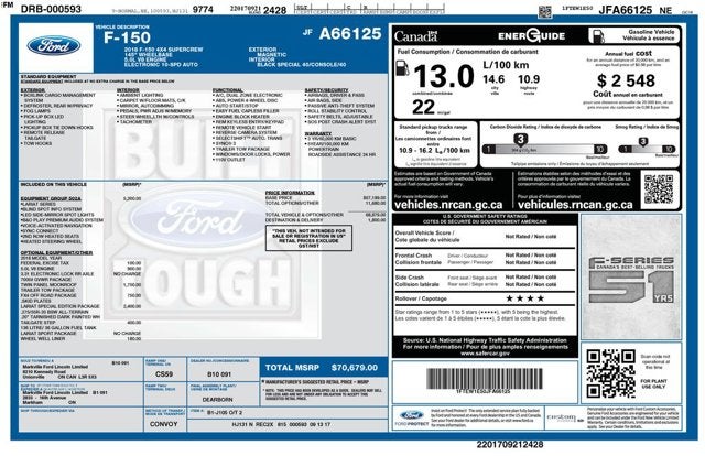 2018 Ford F-150 LARIAT