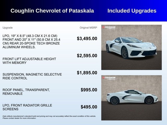 2024 Chevrolet Corvette 3LT
