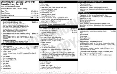 2021 Chevrolet Silverado 3500HD LT