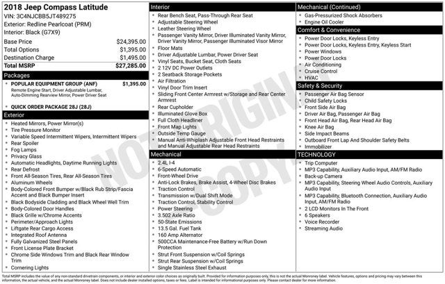 2018 Jeep Compass Latitude