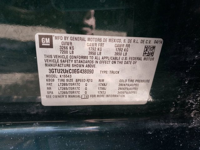 2014 GMC Sierra 1500 SLE