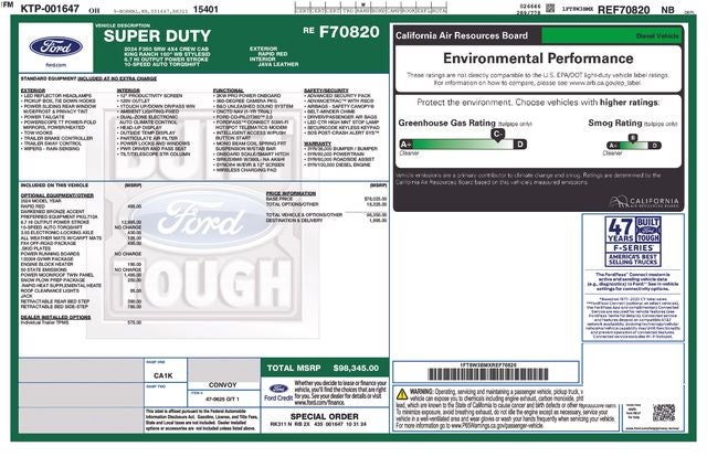 2024 Ford F-350SD King Ranch