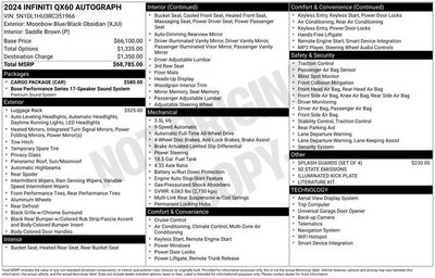 2024 INFINITI QX60 AUTOGRAPH