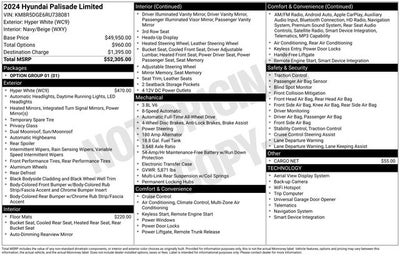 2024 Hyundai Palisade Limited