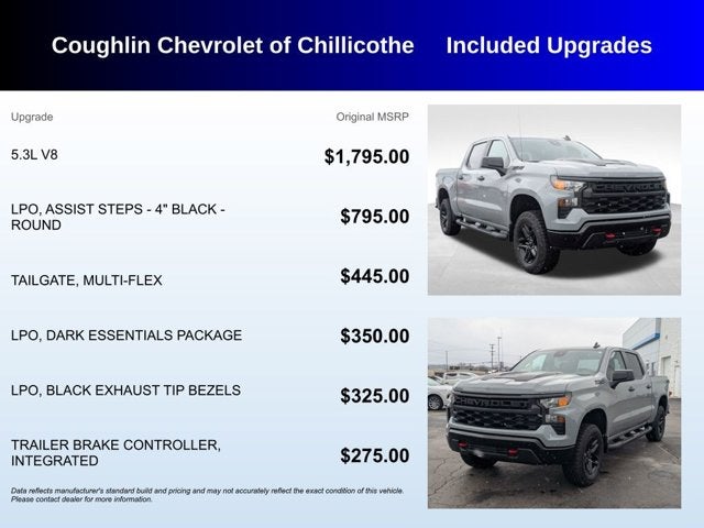 2024 Chevrolet Silverado 1500 Custom Trail Boss