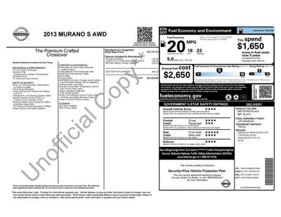 2013 Nissan Murano S
