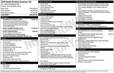 2022 Buick Envision Essence