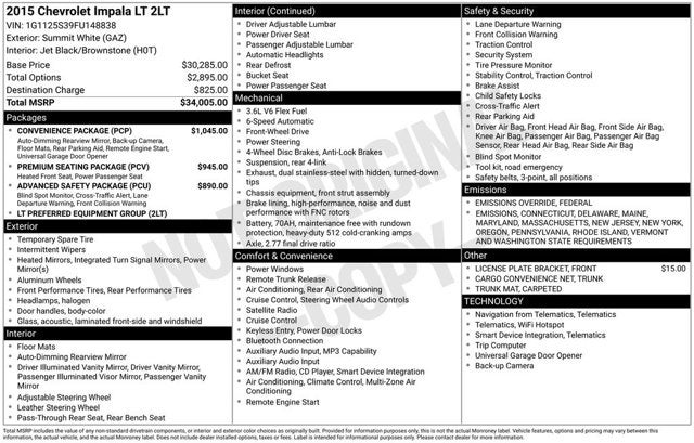 2015 Chevrolet Impala LT