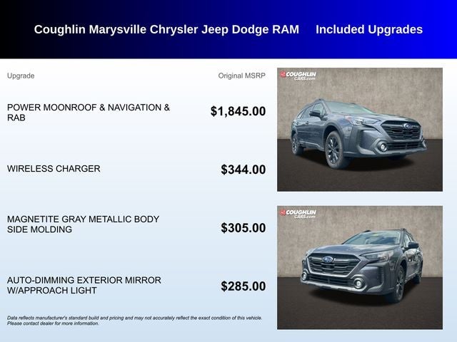 2023 Subaru Outback Onyx Edition