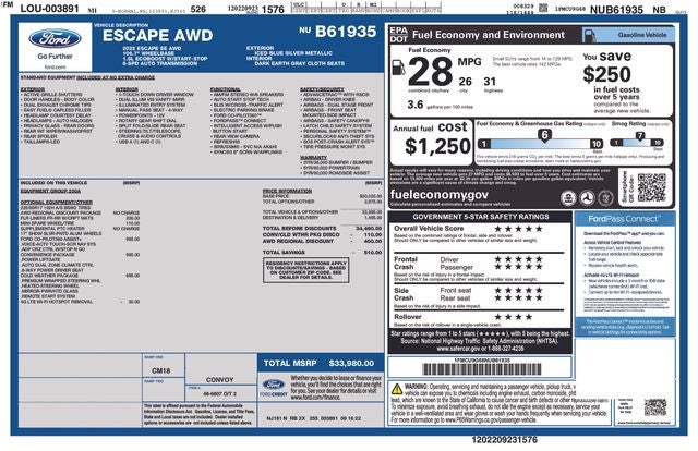 2022 Ford Escape SE