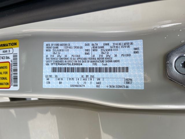 2025 Ford Ranger XLT