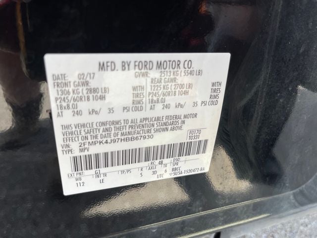 2017 Ford Edge SEL