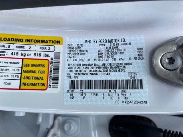 2025 Ford Bronco Sport Outer Banks