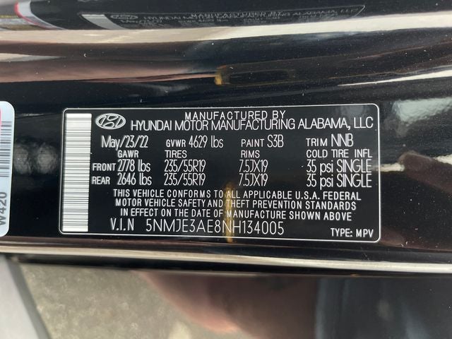 2022 Hyundai Tucson Limited