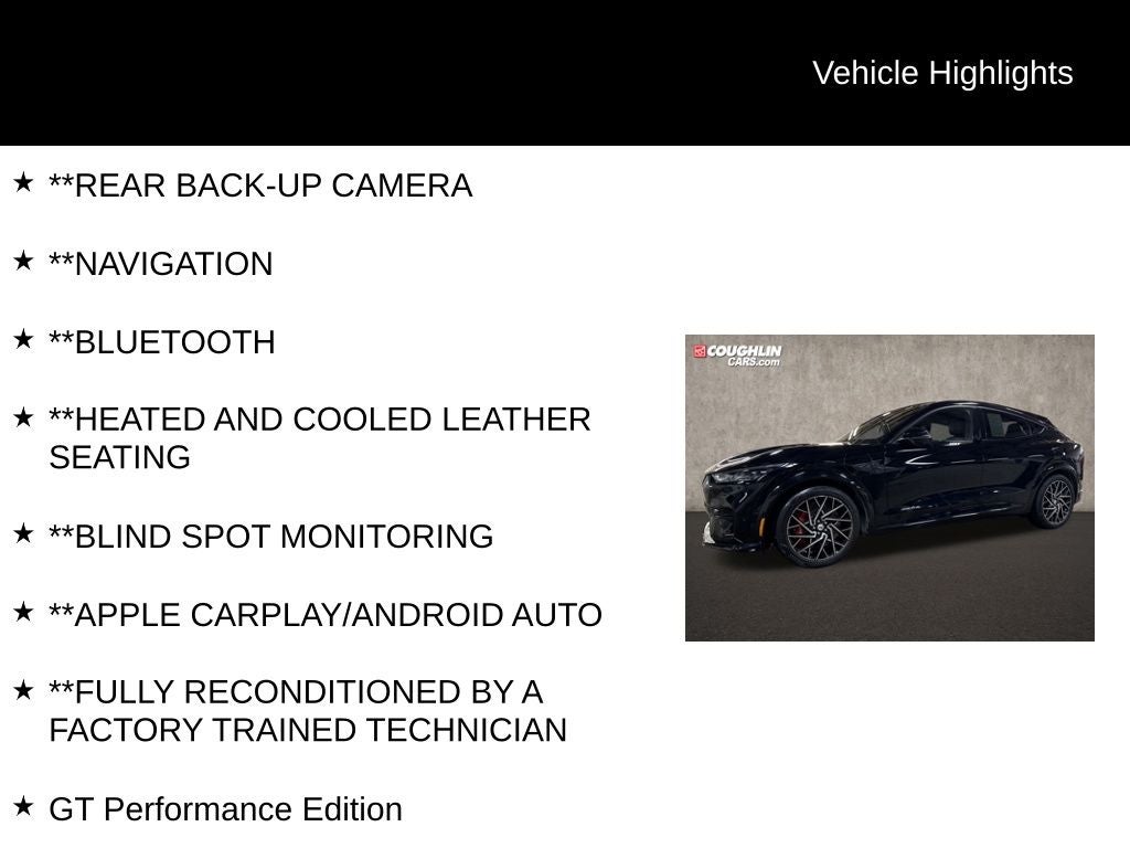 2023 Ford Mustang Mach-E GT EAWD