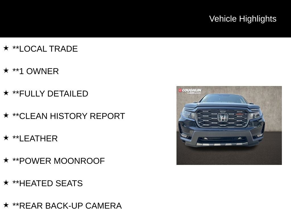2024 Honda Ridgeline TrailSport