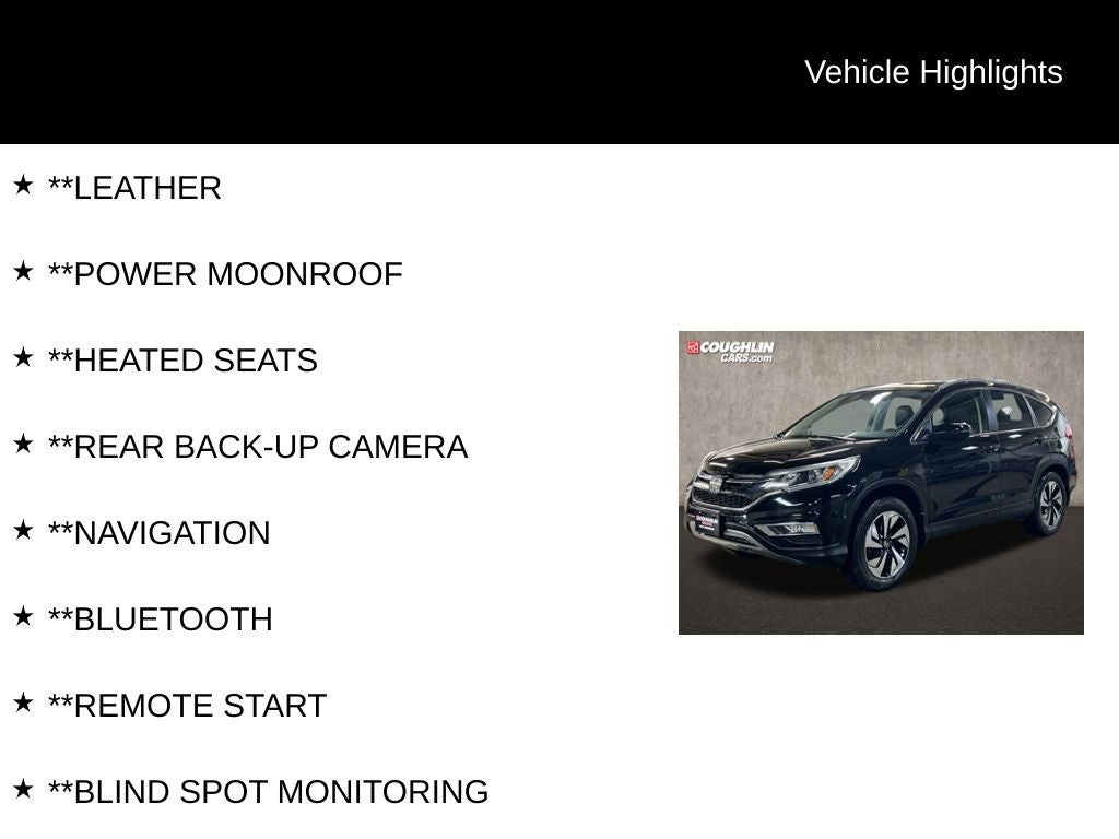 2015 Honda CR-V Touring