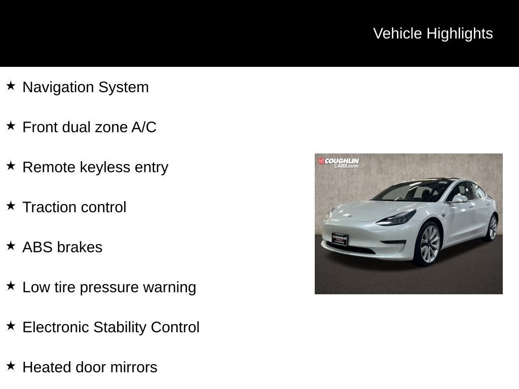 2018 Tesla Model 3 Long Range Long Range