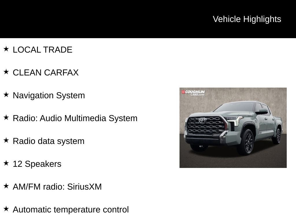 2024 Toyota Tundra Platinum