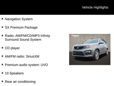 2012 Kia Sorento SX