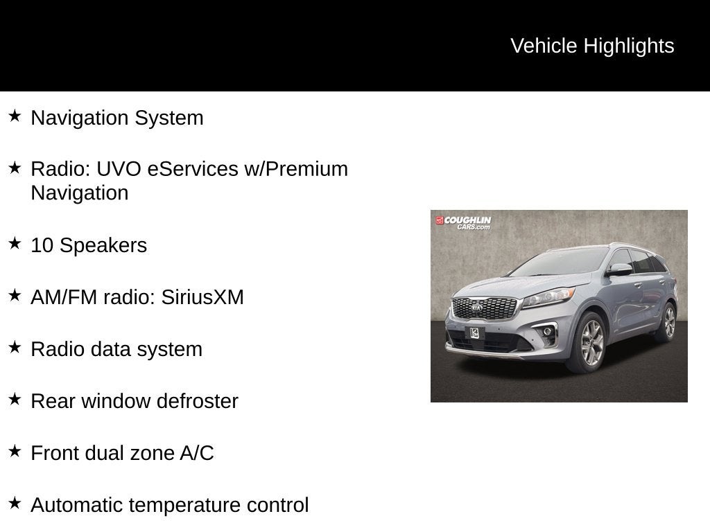 2020 Kia Sorento SX V6