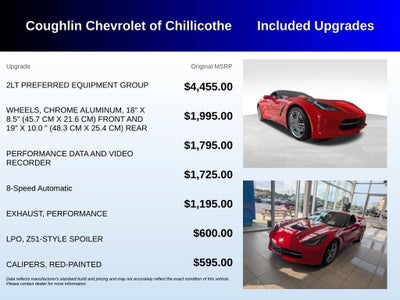 2016 Chevrolet Corvette Stingray 2LT