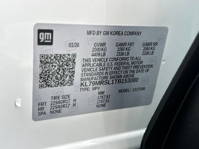 2026 Chevrolet Trailblazer LT