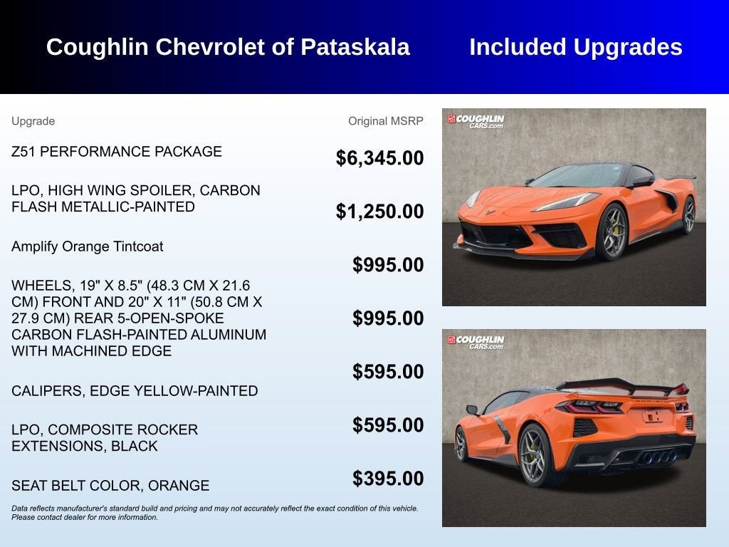 2022 Chevrolet Corvette Stingray 2LT