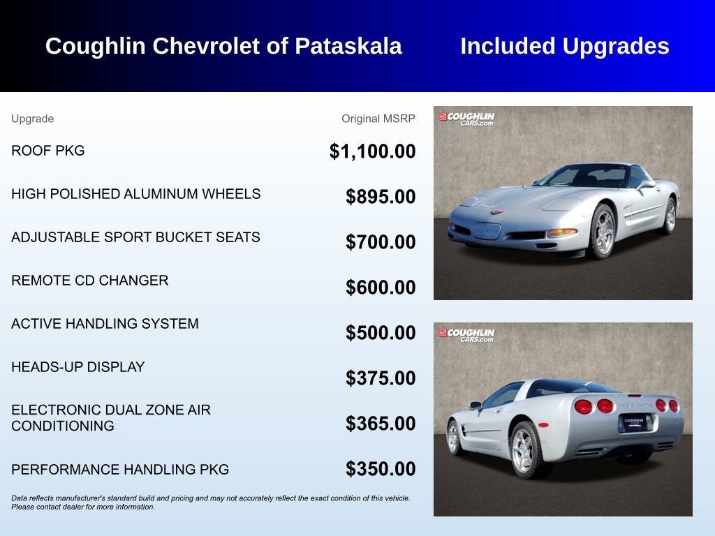 2000 Chevrolet Corvette Base