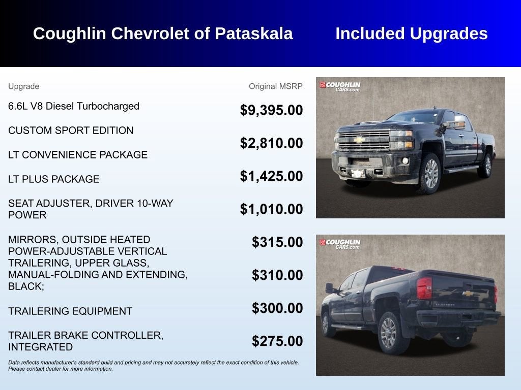 2018 Chevrolet Silverado 2500 HD LT