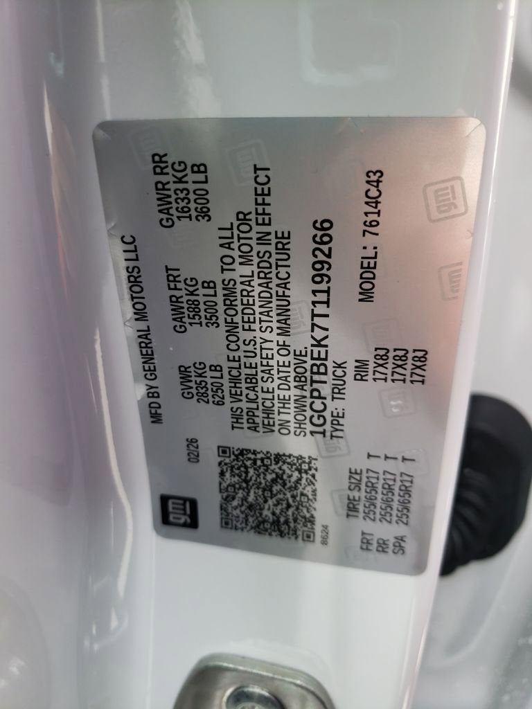 2026 Chevrolet Colorado WT