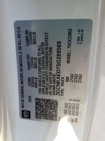 2025 Chevrolet Silverado 1500 WT