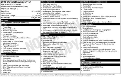2020 Chevrolet Equinox LT