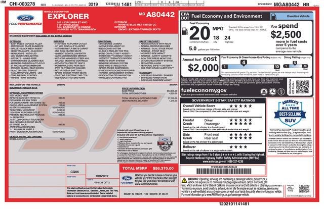 2021 Ford Explorer ST