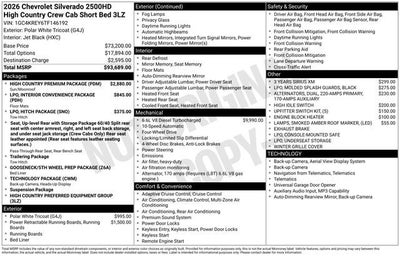 2026 Chevrolet Silverado 2500 HD High Country