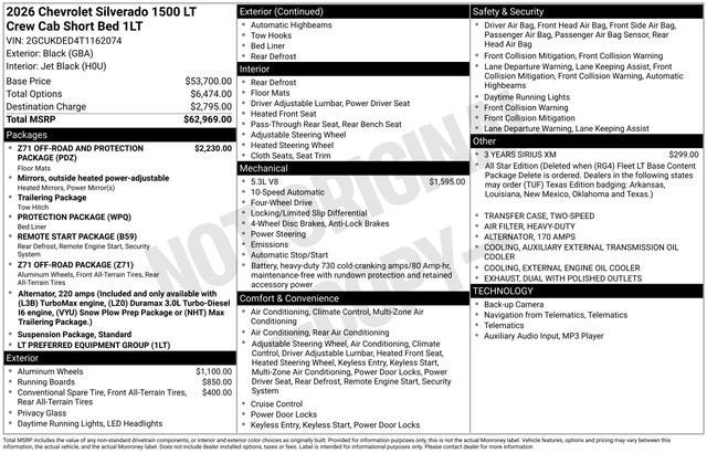 2026 Chevrolet Silverado 1500 LT