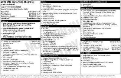 2023 GMC Sierra 1500 AT4X