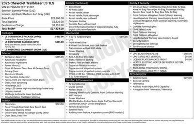 2026 Chevrolet Trailblazer LS