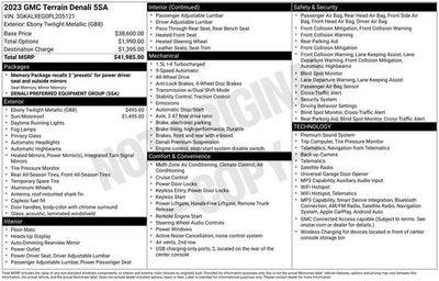 2023 GMC Terrain Denali